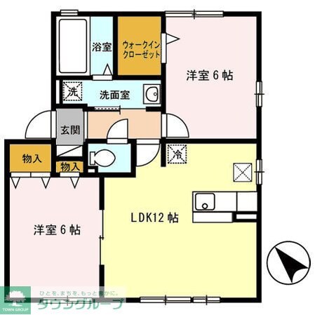 トミーパーリー Bの物件間取画像